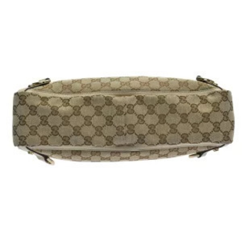 Gucci Handbag Tote GG Bag Beige Canvas - Picture 4 of 9